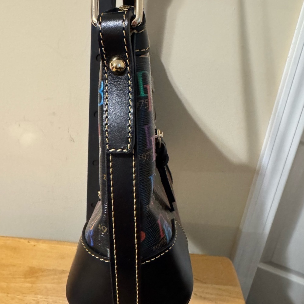 Dooney & Bourke Multicolor Logo Shoulder Bag - Picture 3 of 11